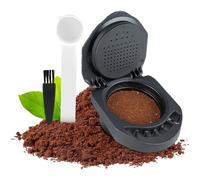 FOVNOT Riutilizzabile Capsula Adattatore for Dolce Gusto, Caffè Capsula Convertitore Adattatore Riempibile Caffè Capsula Adattatore Compatibile for Piccolo XS/EDG 305/EDG 606.S/Genio S/Genio Mini