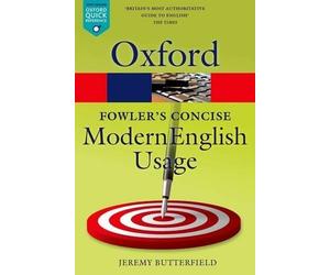 Fowler's Concise Dictionary of Modern English Usage (Tascabile)