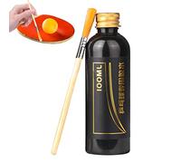 Fowybe Colla per Gomma per Racchetta da Ping Pong - Colla Pingpang da 100 ml con Pennello Speciale | Speed Liquid Super, gomme per Racchette da Ping Pong Colla liquida per Ping Pong per assemblaggio
