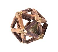 Fowybe Giocattoli per Gatti Silvervine - Giocattoli Naturali Silvervine con Palline di Erba gatta | Pulizia dei Denti e riduzione dello Stress, Bastone da Masticare per Gatti Matatabi per Gatti