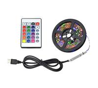 Fowybe Luci a Led | Striscia luminosa RGB con telecomando | Luci TV a LED, luci che cambiano colore per la camera da letto Home Decor Party Festival