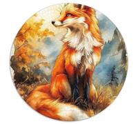 Fox 1000 Teile Puzzle Für Erwachsene Bildungspiele Stressabbau-Puzzle Teamgeist Pflegen Für Die Ganze Familie, Geschenke Für Frauen & Männer 1000pcs (67.5x67.5cm)