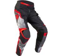 FOX 180 Atlas Pantaloni Motocross, grigio/rosso, Taglia 28