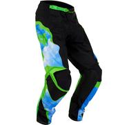 FOX 180 Atlas Pantaloni Motocross, nero/verde, Taglia 26