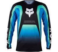 FOX 180 Ballast Maglia Motocross, nero/blu, Taglia XXL
