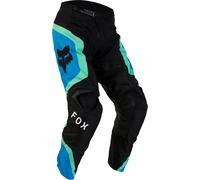 FOX 180 Ballast Pantaloni Motocross, nero/blu, Taglia 28