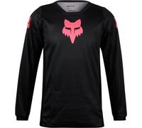 FOX 180 Blackout 2023 Maglia Motocross Ragazze, nero/rosa, Taglia YL