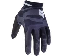 FOX 180 Bnkr Guanti da motocross, nero/grigio, Taglia L