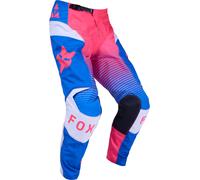 FOX 180 Collect Pantaloni da motocross, blu/bianco, Taglia 38