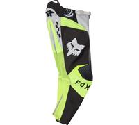 FOX 180 Collect Pantaloni da motocross per ragazzi, grigio-giallo, taglia 24