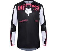 FOX 180 Digi Image Maglia da motocross, nero-rosa, taglia XL per maschi