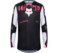 FOX 180 Digi Image Maglia da motocross, nero/rosa, Taglia XXL