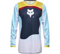 FOX 180 Elevated Maglia Motocross Giovanile, blu, taglia XL per maschi