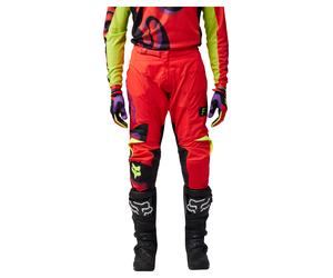 FOX 180 Emozione Pantaloni da cross unisex rosso, taglia 34