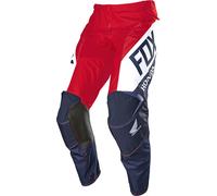FOX 180 Honda Pantaloni Motocross, rosso-blu, taglia 28 per maschi