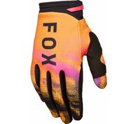 FOX 180 Kairos Guanti da motocross, nero/arancione, Taglia XL