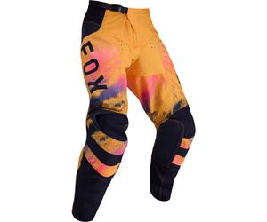 FOX 180 Kairos Pantaloni da motocross, nero-giallo, taglia 34 per maschi