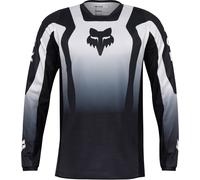 FOX 180 Lean Maglia da motocross, nero-bianco, taglia 2XL per maschi