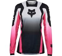 FOX 180 Lean Maglia motocross da donna, nero-rosa, taglia L per donne