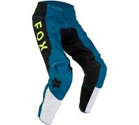 FOX 180 Nitro Pantaloni Motocross, Benzina/nero/bianco, Taglia 26