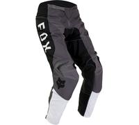 FOX 180 Nitro Pantaloni Motocross, nero-grigio-bianco, taglia 26 per maschi
