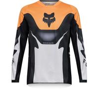FOX 180 Noble Maglia giovanile di motocross, nero-bianco-arancione, taglia M