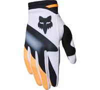FOX 180 Noble Motocross giovanile Handschuhe, nero/bianco/giallo, Taglia XS
