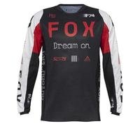 FOX 180 RACE SPEC ROSSO FLUORESCENTE L