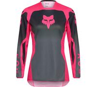 FOX 180 Shield Maglia motocross da donna, nero-rosa, taglia L per donne