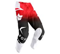 FOX 180 Shield Pantaloni da cross Rosso/Bianco 34