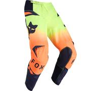 FOX 180 Shield Pantaloni da motocross, nero/arancione, Taglia 34