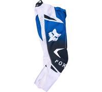 FOX 180 Shield Pantaloni da motocross per ragazzi, blu/nero/bianco, Taglia 22