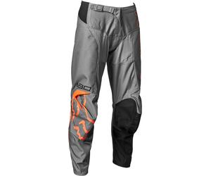 FOX 180 Skew Pantaloni da motocross giovanile, grigio-arancione, taglia XL
