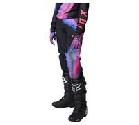 FOX 180 Toxsyk Donna Pantaloni da cross Nero/Fucsia 10