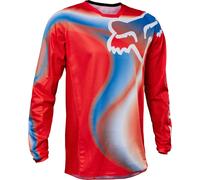 FOX RACING 180 Toxsyk Motocross Jersey, Men's, Fluorescent Red, L