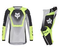 FOX 180 YOUTH COLLECT COMPLETO CROSS GREY YELLOW