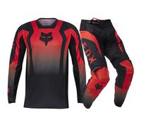 FOX 180 YOUTH LEAN COMPLETO CROSS RED