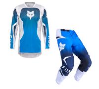 FOX 180 YOUTH SHIELD COMPLETO CROSS BLU