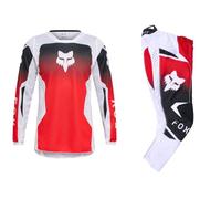 FOX 180 YOUTH SHIELD COMPLETO CROSS RED