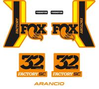 Fox 32 Factory SC Step Cast 2017 adesivi per forcella