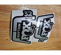 Fox 32 Rhythm fork set decalcomanie X2 adesivo adesivi adesivo