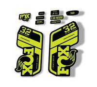 FOX 32 Step Cast Perfetto. Adesivo sospensione decalcomanie forcella...