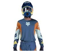 FOX 360 denti Maglia MX unisex blu, taglia L