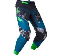 FOX 360 Dkay Pantaloni Motocross, blu, taglia 34 per maschi