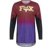 FOX 360 Drip Maglia da motocross, Rosso scuro/nero, Taglia 2XL