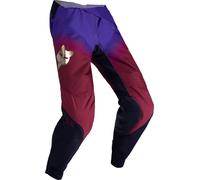 FOX 360 Drip Pantaloni da motocross, Rosso Borgogna, Taglia 28