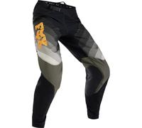 Fox 360 Fade - Pantaloni da Motocross, Nero/Marrone, 34
