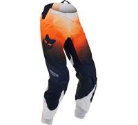 FOX 360 Revise Pantaloni Motocross, Arancione/blu, Taglia 28