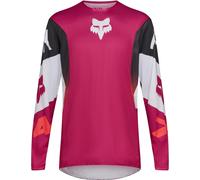 FOX 360 Tine Maglia da motocross, rosa/bianco, Taglia XL
