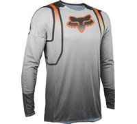 FOX 360 Vizen Maglia Motocross, grigio-arancione, taglia 2XL per maschi